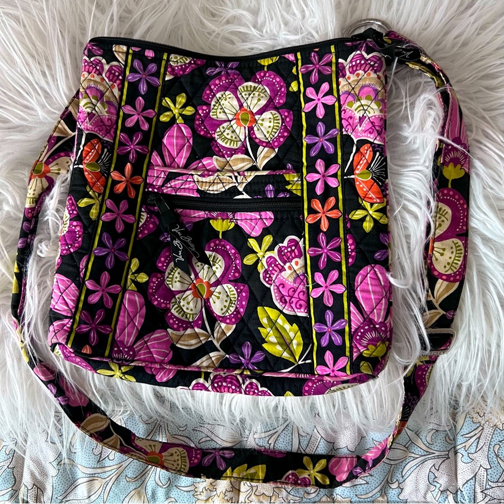 💓VERA BRADLEY Pirouette HIPSTER CROSSBODY PURSE 10.5 x 10.5 x 2